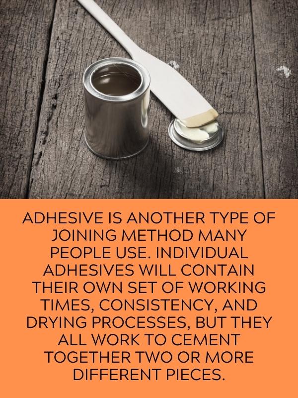 adhesive in small can