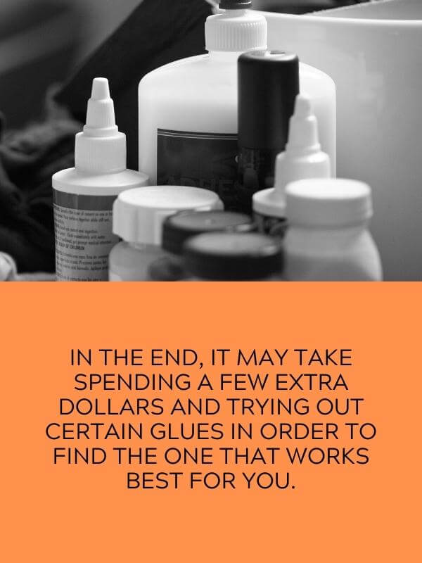 many types of glue