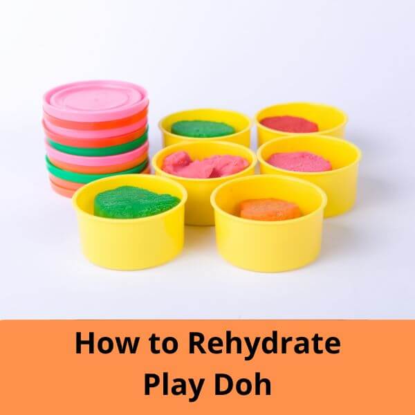 How to Rehydrate Play Doh